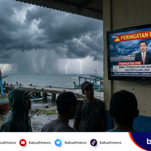 Cuaca Ekstrem Ancam Mukomuko, Nelayan Diminta Waspada Saat Melaut