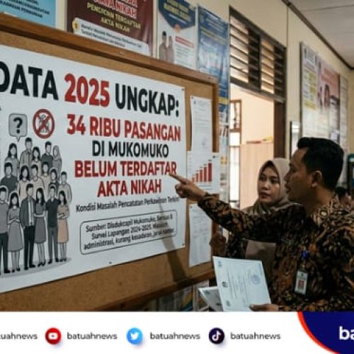 Data 2025 Ungkap 34 Ribu Pasangan di Mukomuko Belum Terdaftar Akta Nikah