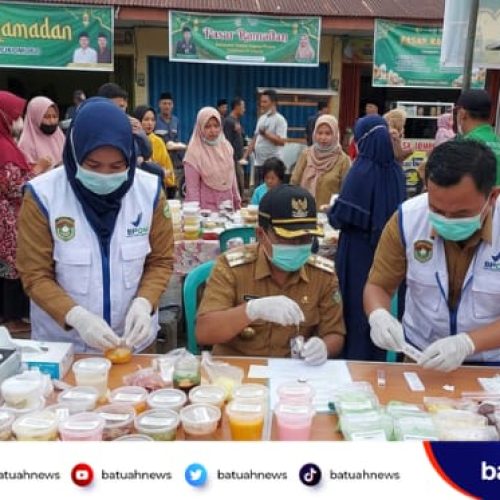 BPOM dan Dinkes Uji 37 Sampel Takjil di Mukomuko, Ini Hasilnya
