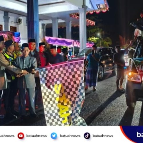Malam Takbiran Semarak, Bupati Mukomuko Resmi Lepas Pawai Keliling Kota