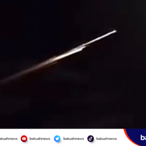 Langit Mukomuko Mendadak Riuh, Benda Bercahaya Melintas dan Picu Spekulasi