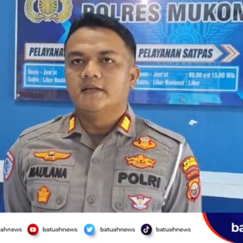 Satlantas Mukomuko Tahan 22 Motor Knalpot Brong, Pengendara Diingatkan Patuhi Aturan