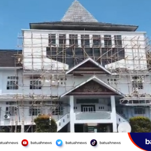 Renovasi Kantor Bupati Mukomuko Kebut Finishing, Anggaran Rp4,3 Miliar Ditarget Selesai Desember